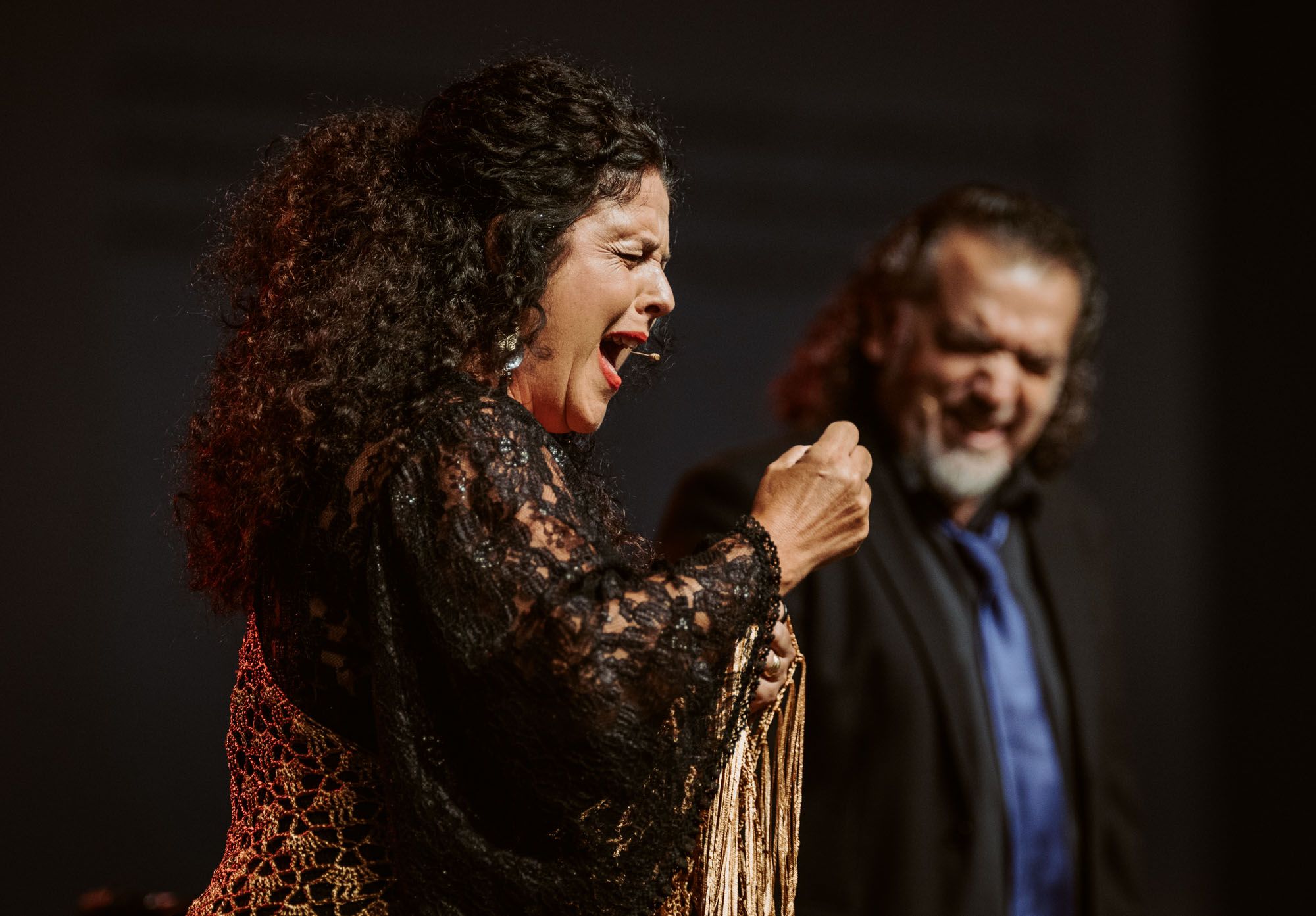 Melchora Ortega y David Lagos