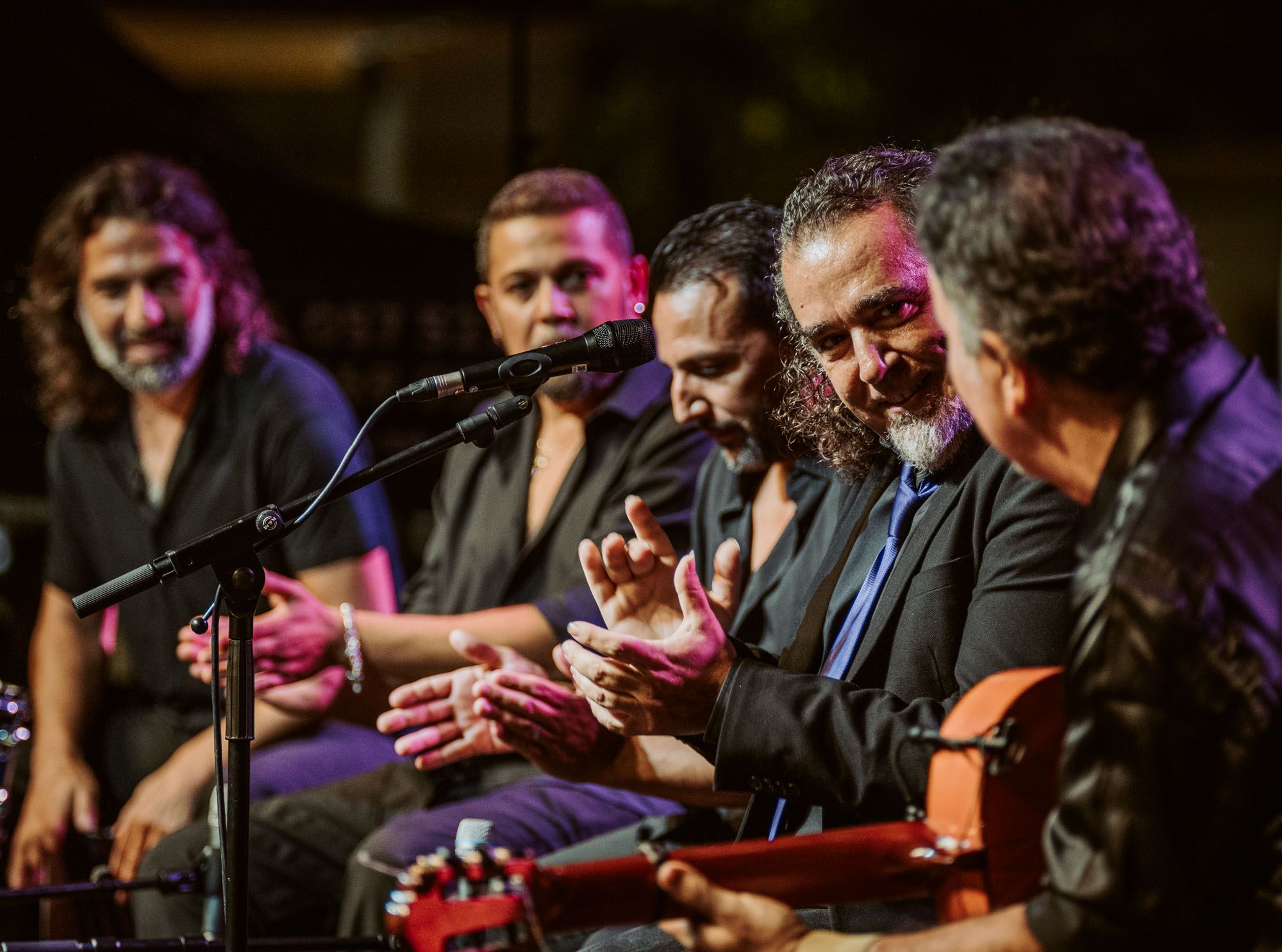 David Lagos, Alfredo Lagos, Juan Diego Valencia y Javi Peña