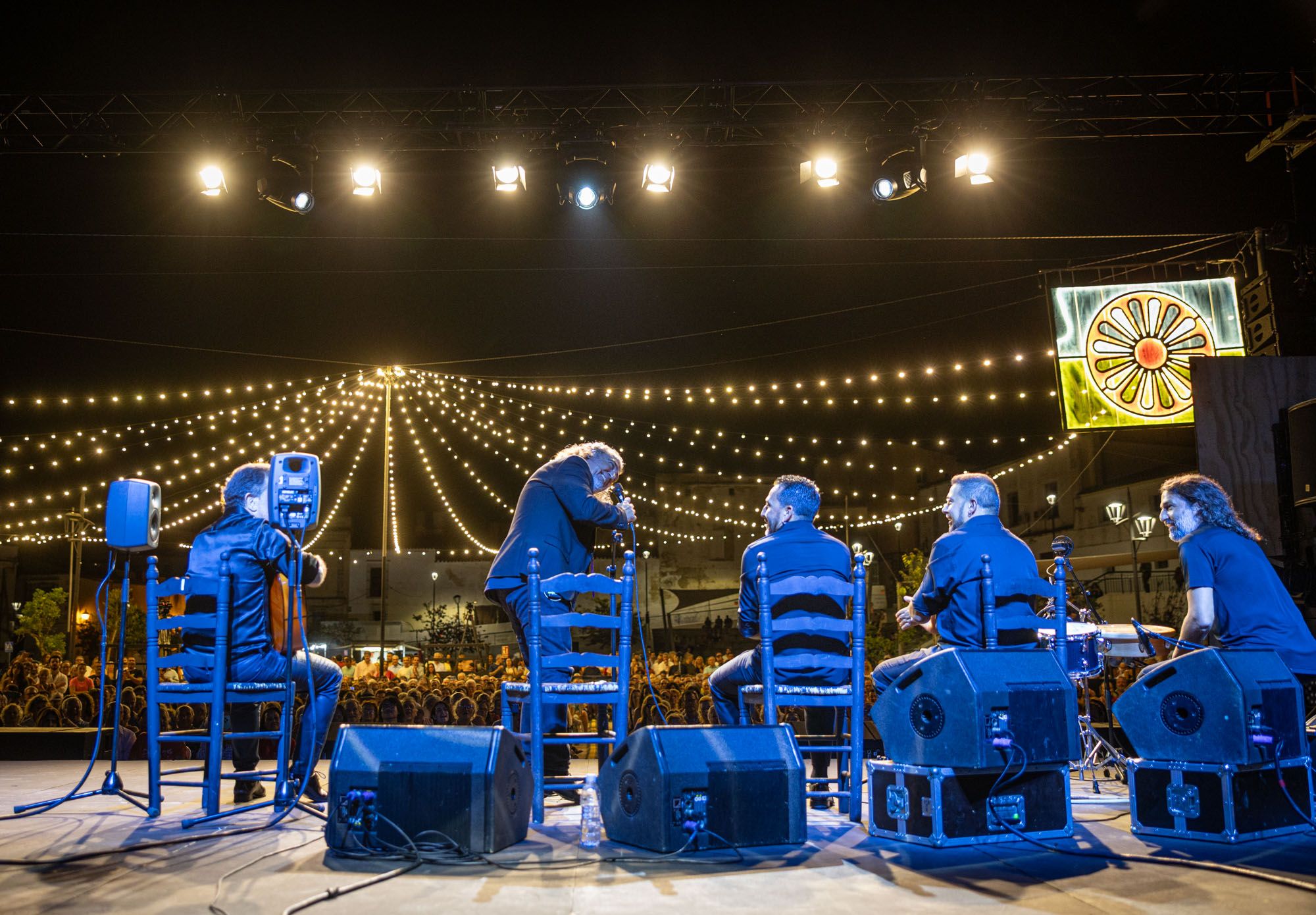 La Fiesta de la Bulería de Jerez en la plaza Belén.