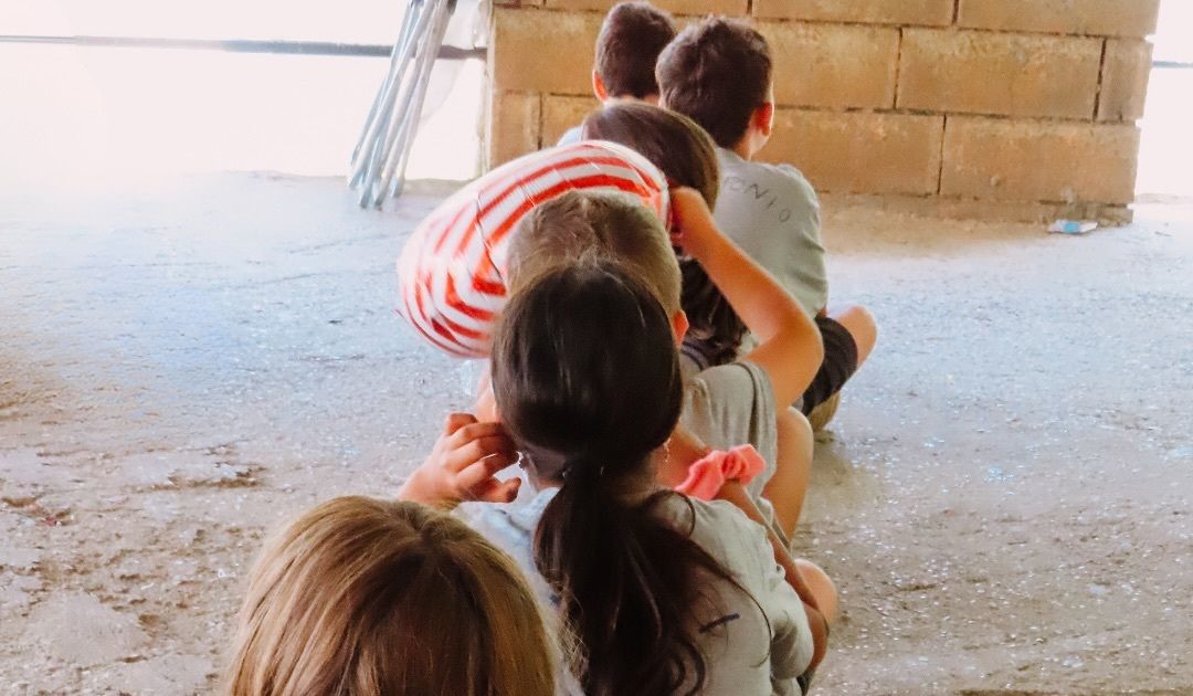 Menores de la fundación Soñar Despierto.