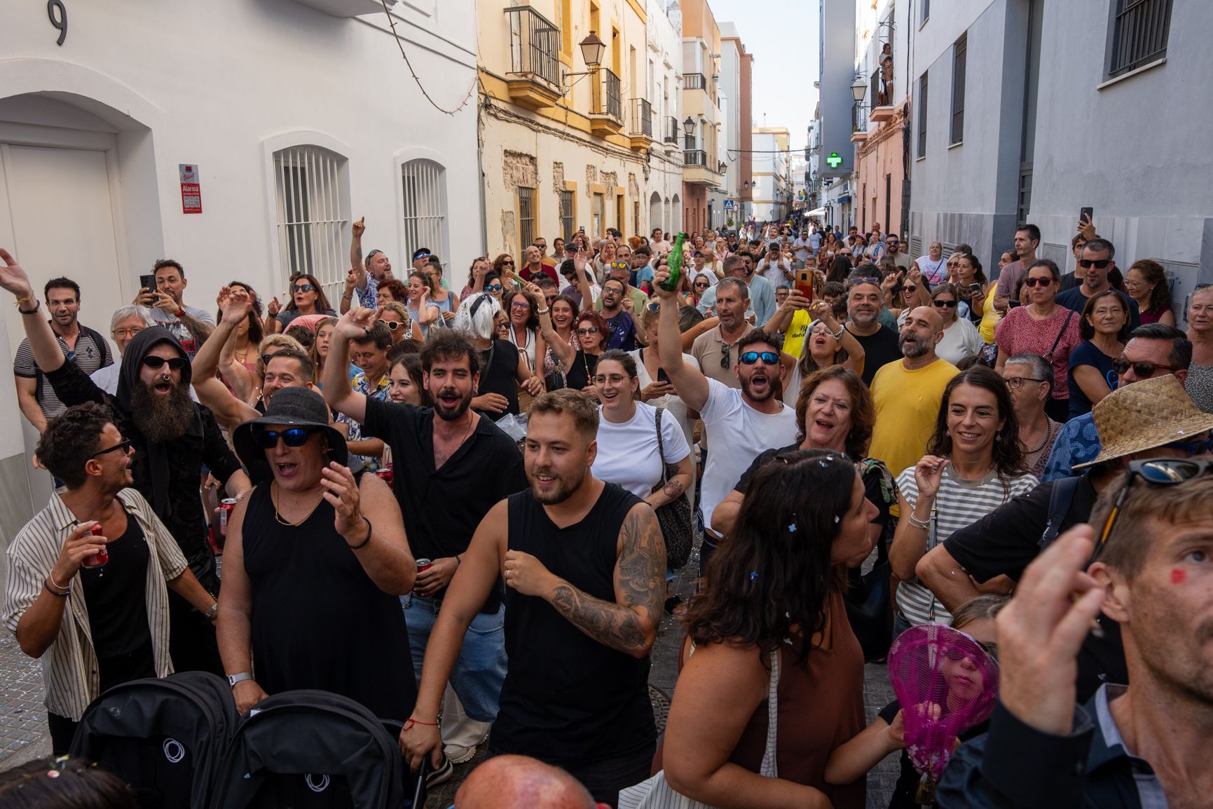 acompañamiento del cortejo de la caballa