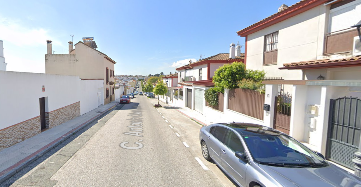 Calle en la que ha tenido lugar el suceso.