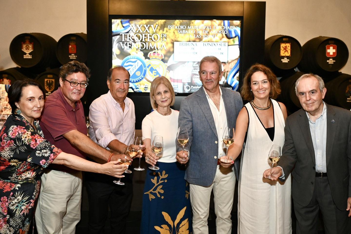 Una imagen de la presentación del Trofeo de la Vendimia.