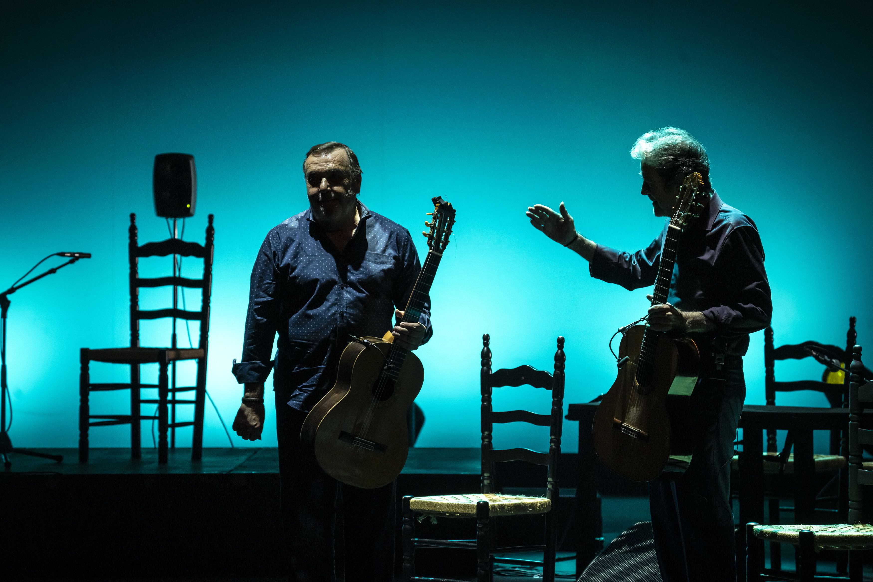 Rafael Riqueni y Manolo Franco dieron vida de nuevo a Amarguras de Font de Anta