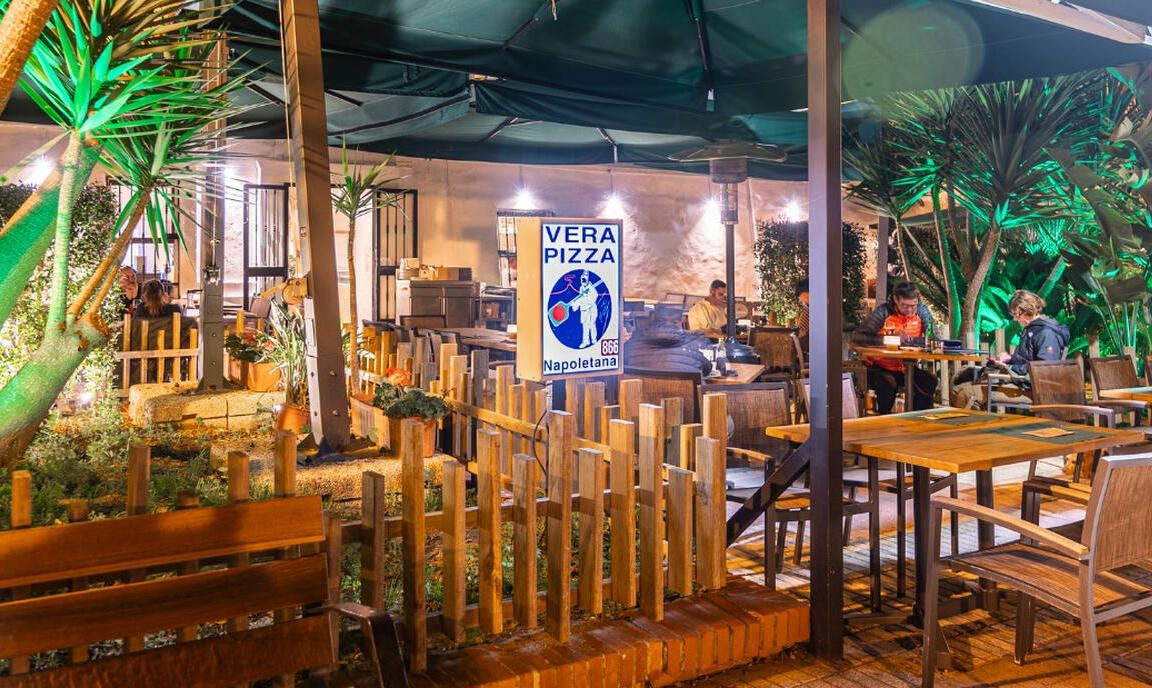 La pizzería donde ha tenido lugar el incidente.