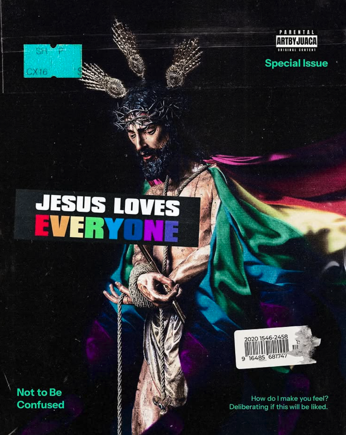 La polémica obra de 'Jesus Loves Everyone', de Juaca Pérez.