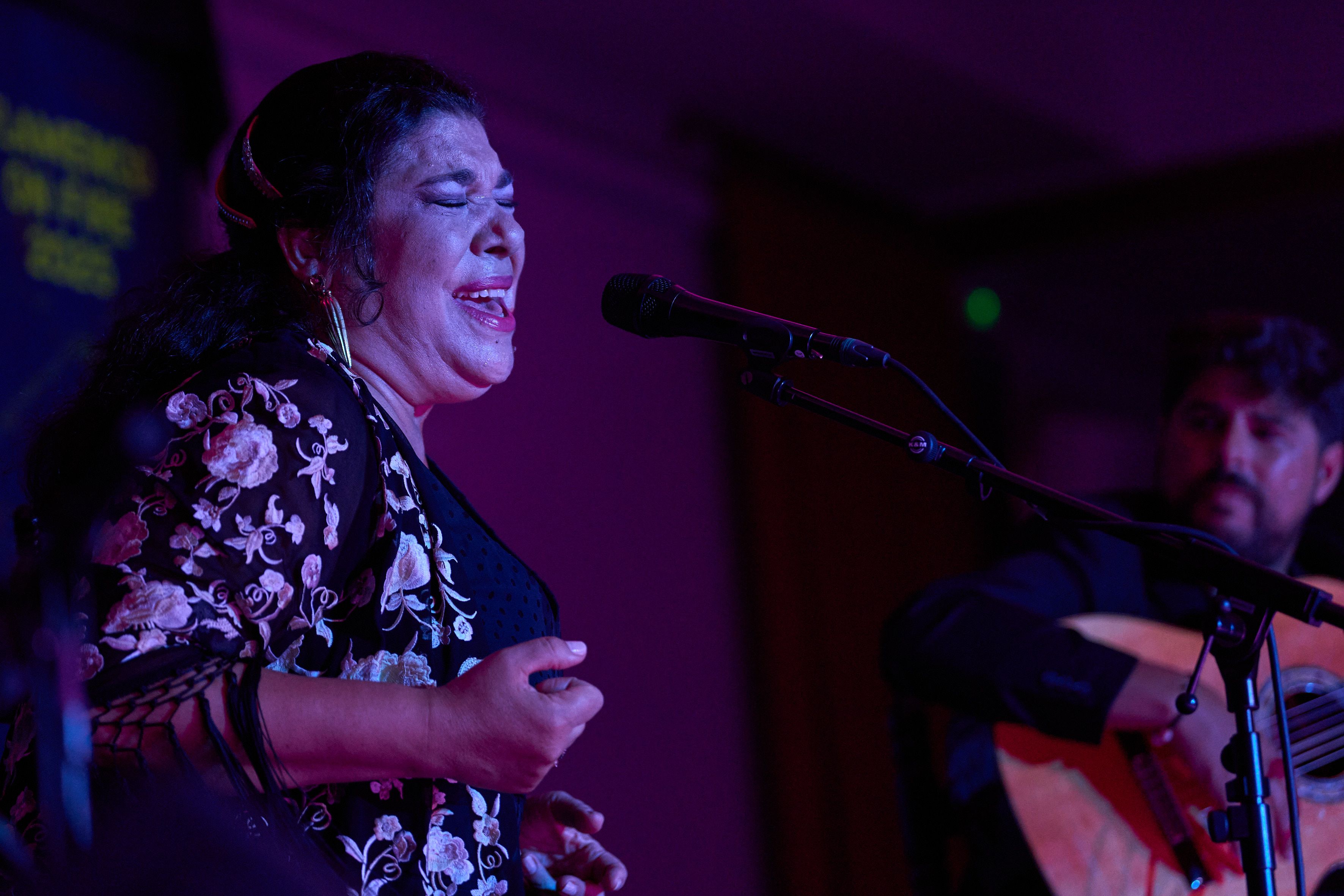 La Macanita, junto a Manuel Valencia. La Macanita, junto a Manuel Valencia.