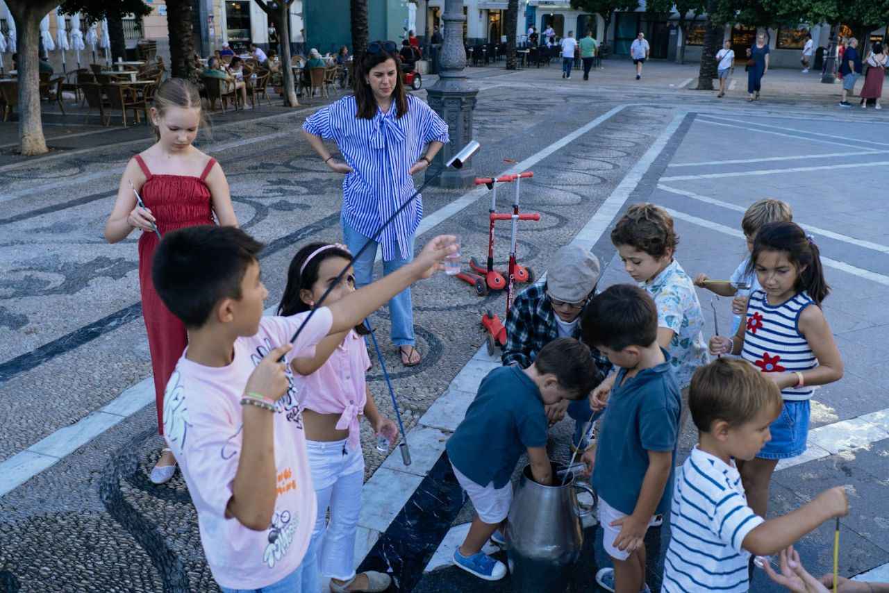 Otro momento de una actividad encuadrada dentro de las Fiestas de la Vendimia 2025.