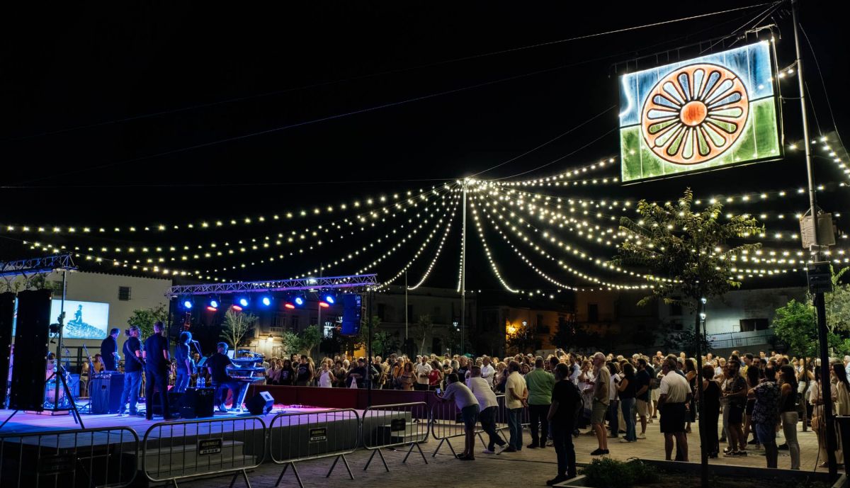 Otra imagen del ambiente en la plaza Belén.
