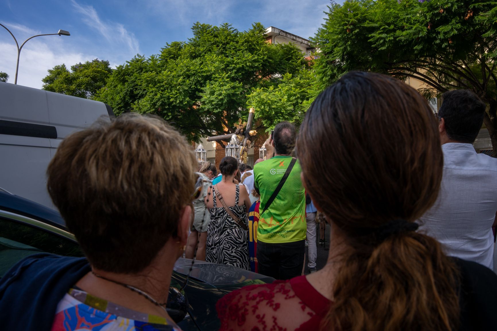 la mirada de los feligrese 