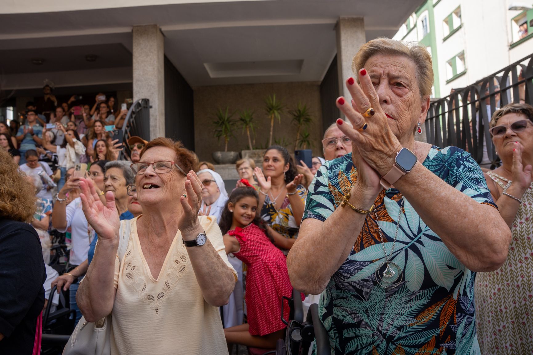 La llegada a la Divina Pastora