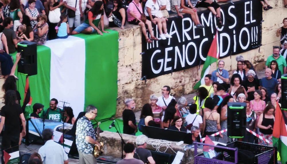 Concentración por Palestina.