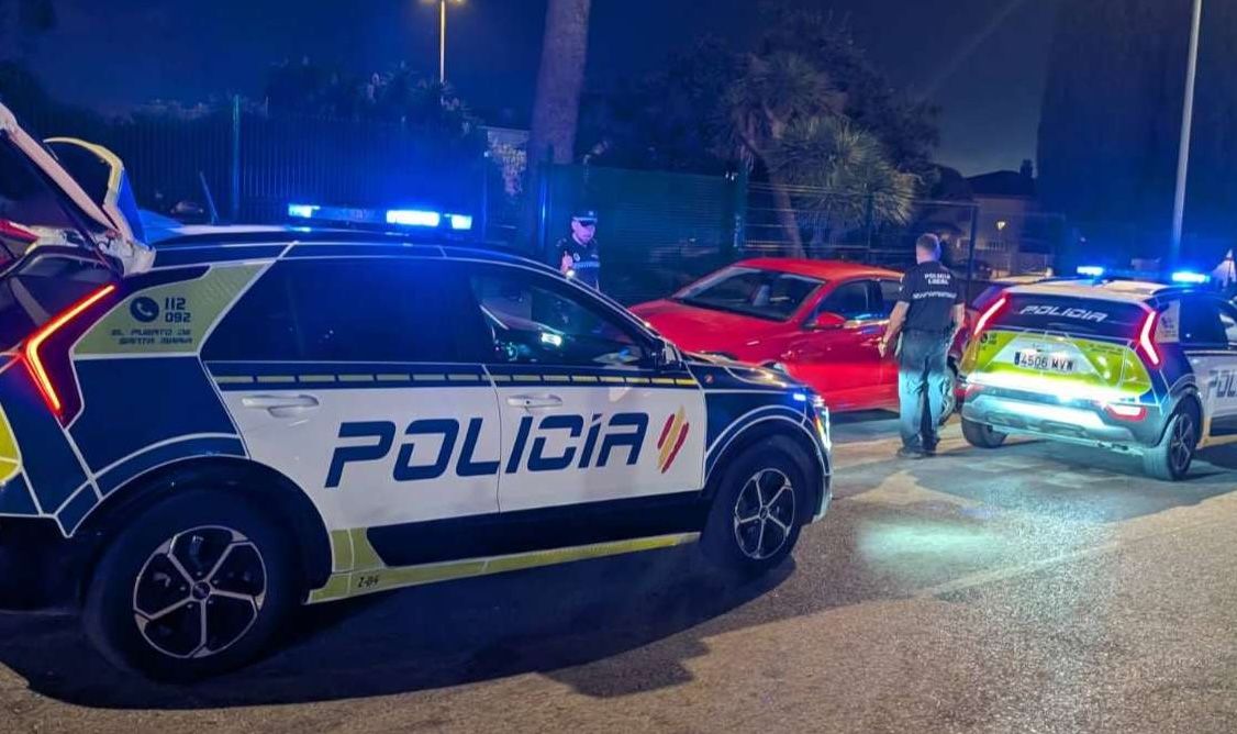 Policía Local en El Puerto, en una imagen reciente.