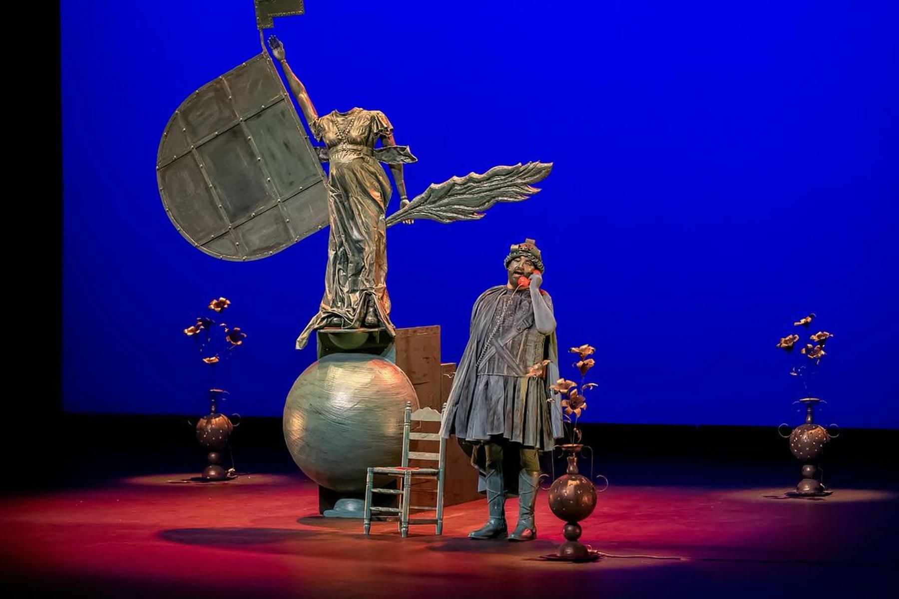 Un reciente espectáculo de Manu Sánchez.