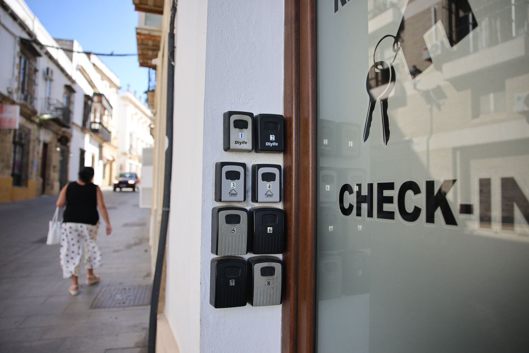 Apartamentos turísticos en Jerez, en una imagen reciente.
