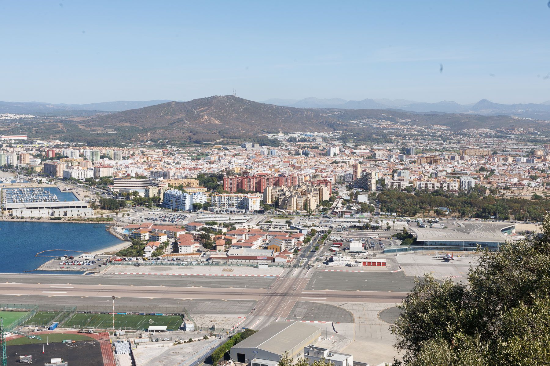 El aeropuerto de Gibraltar, que pasará a ser de gestión compartida.