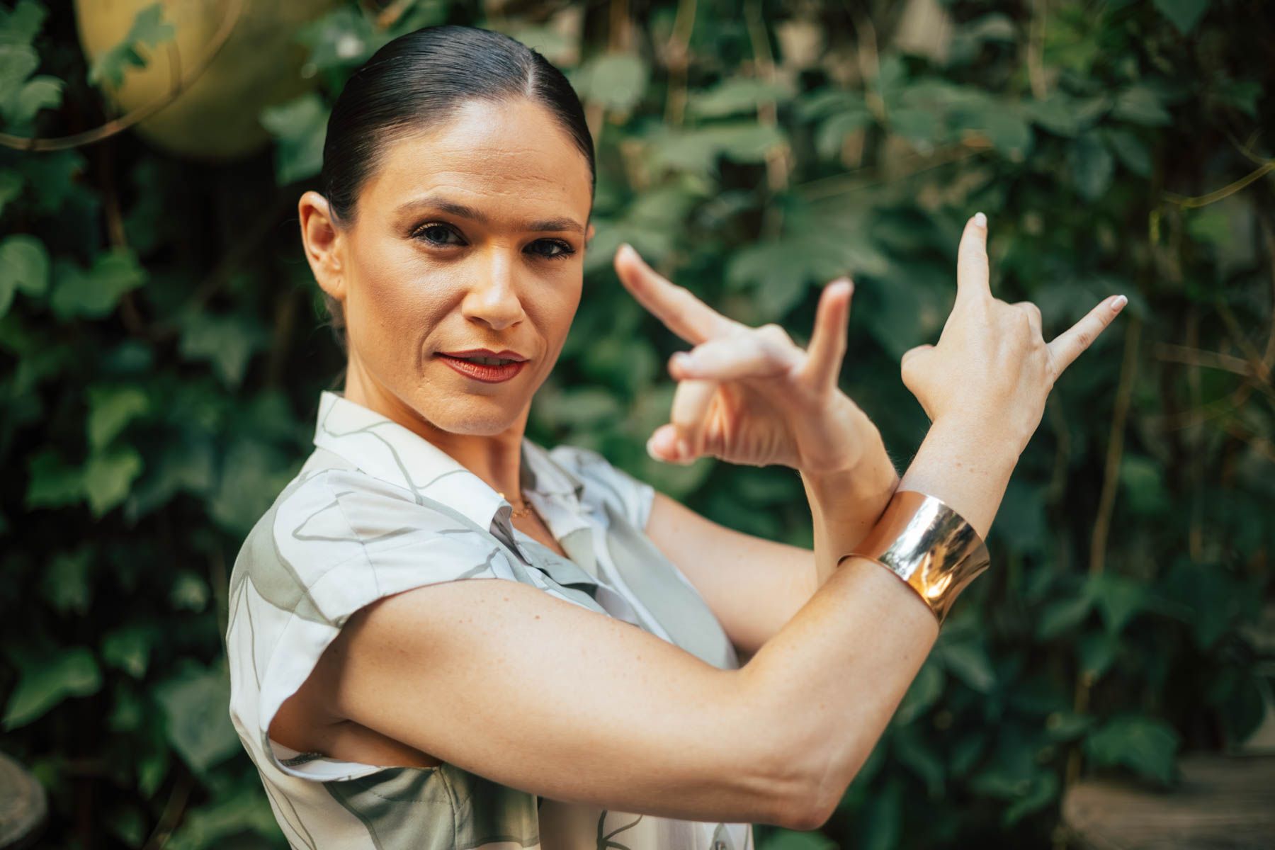 La bailaora jerezana Salomé Ramírez sueña con "poder bailar algún día en el Festival de Jerez".