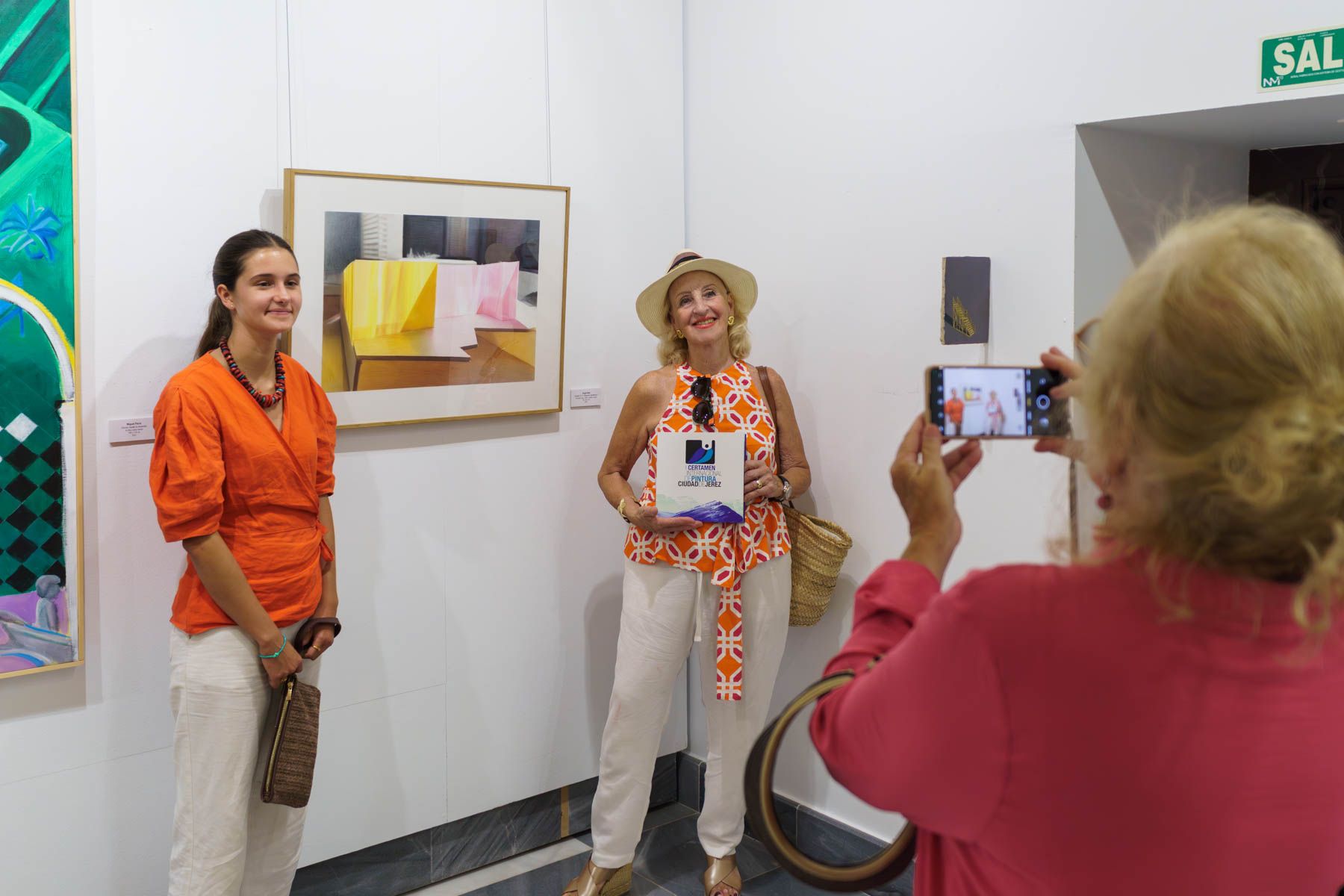 El Certamen Internacional de Pintura 'Ciudad Jerez' en pasadas ediciones.