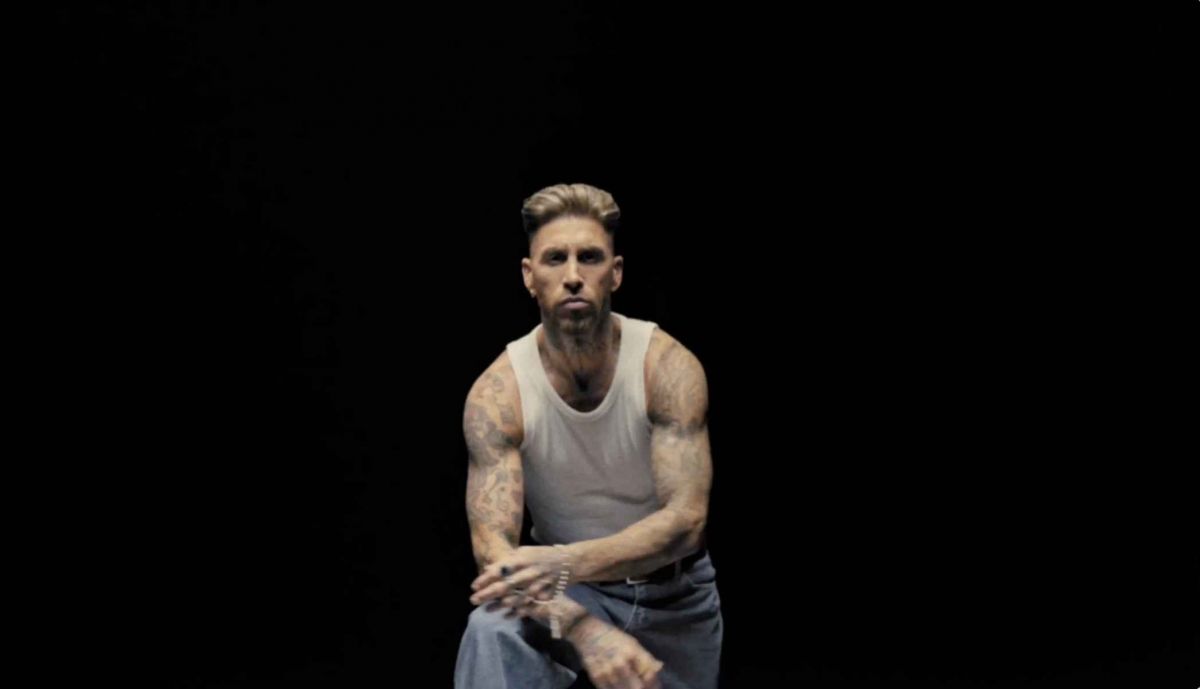 Sergio Ramos, en el videoclip de 'Cibeles'.