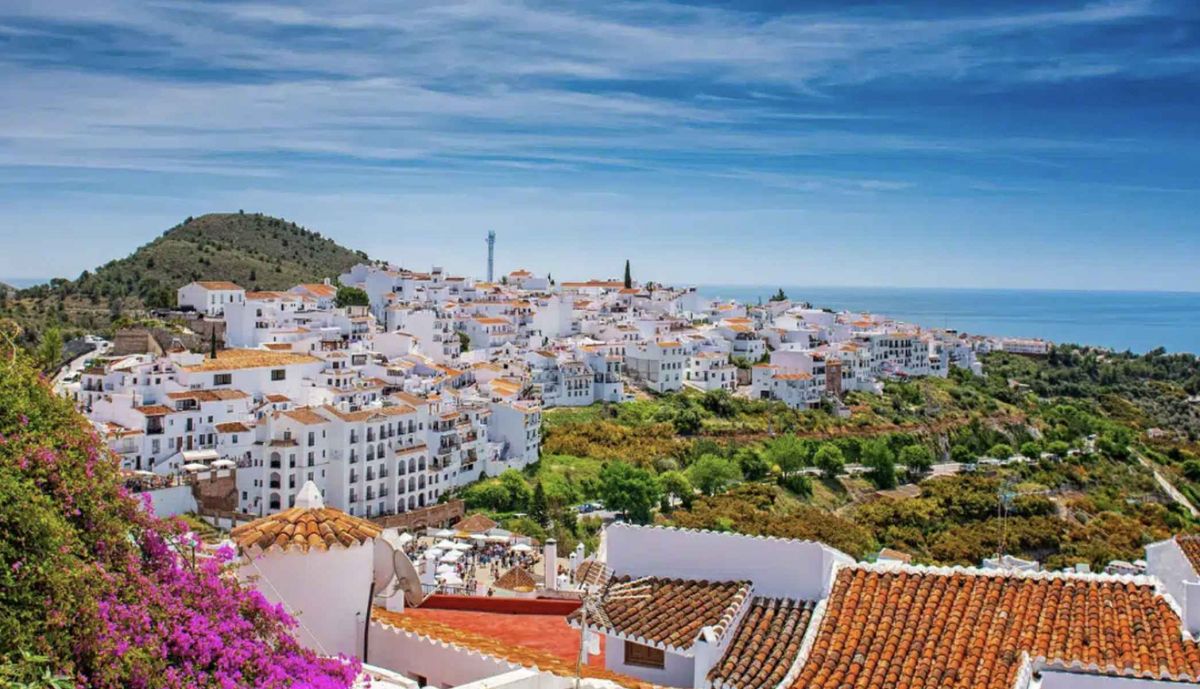 Una bella estampa de Frigiliana.