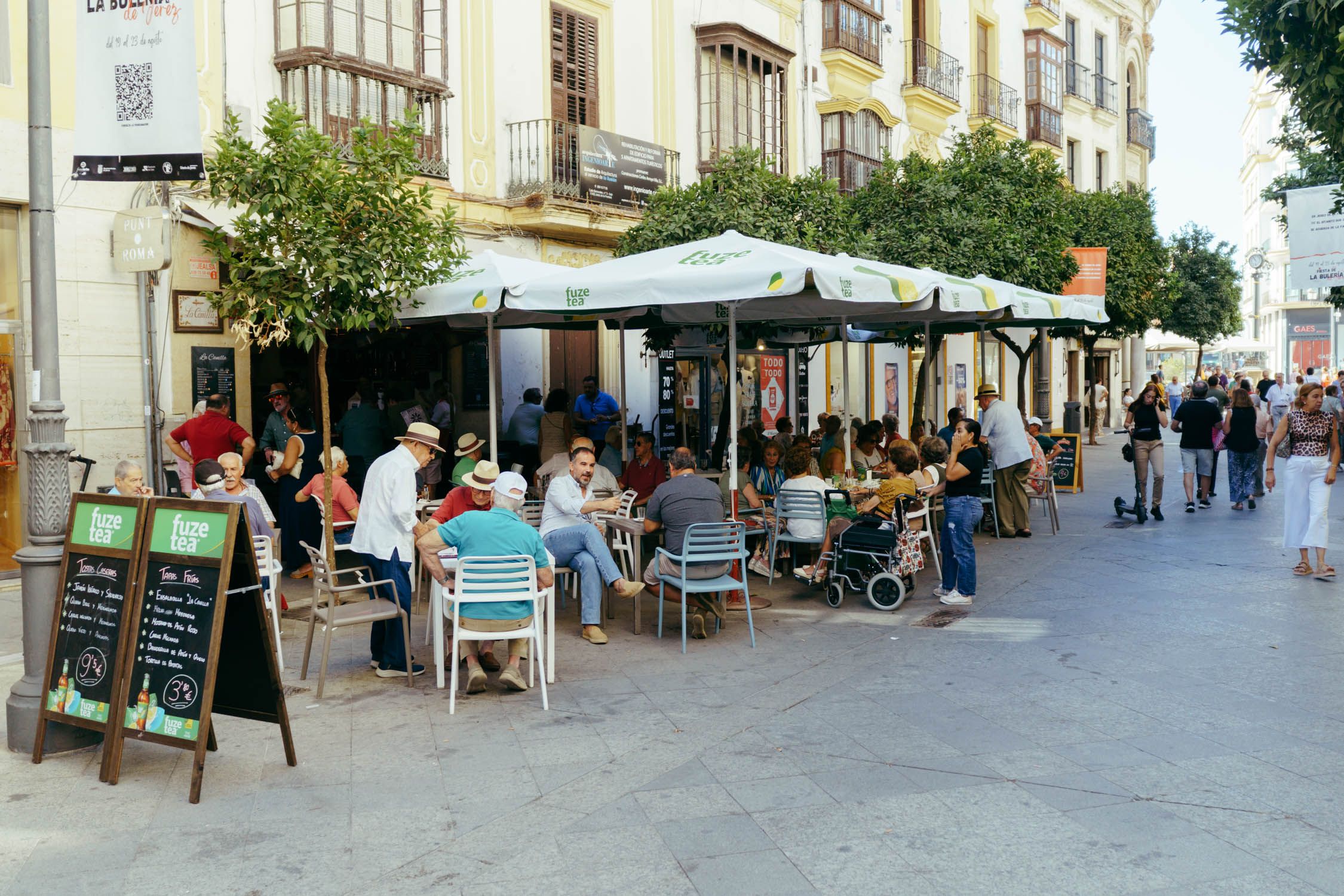 Calle Larga de Jerez.