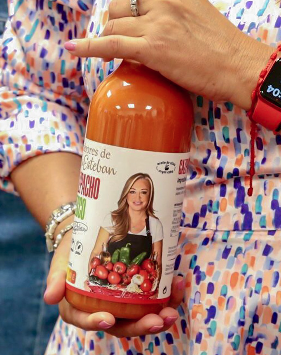 Gazpacho de Belén Esteban.