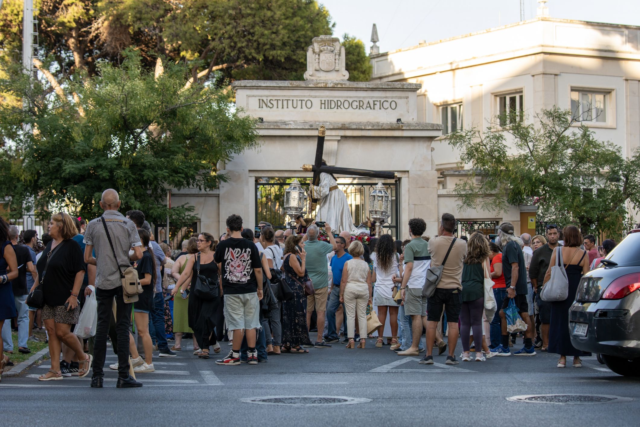 El Nazareno regresa a Santa María tras su peregrinación extramuros