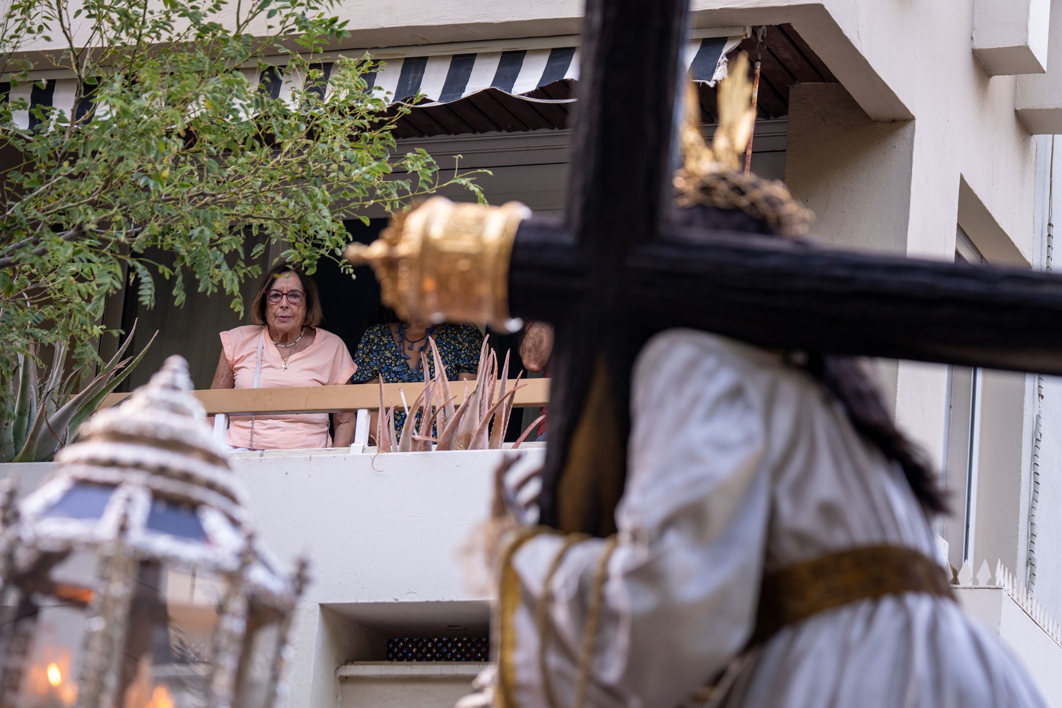 El Nazareno regresa a Santa María tras su peregrinación extramuros