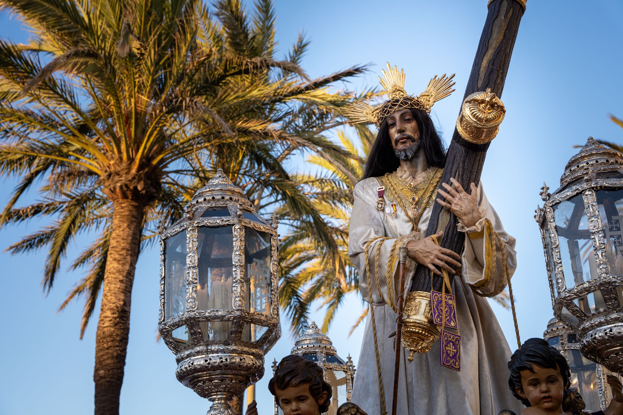 El Nazareno regresa a Santa María tras su peregrinación extramuros