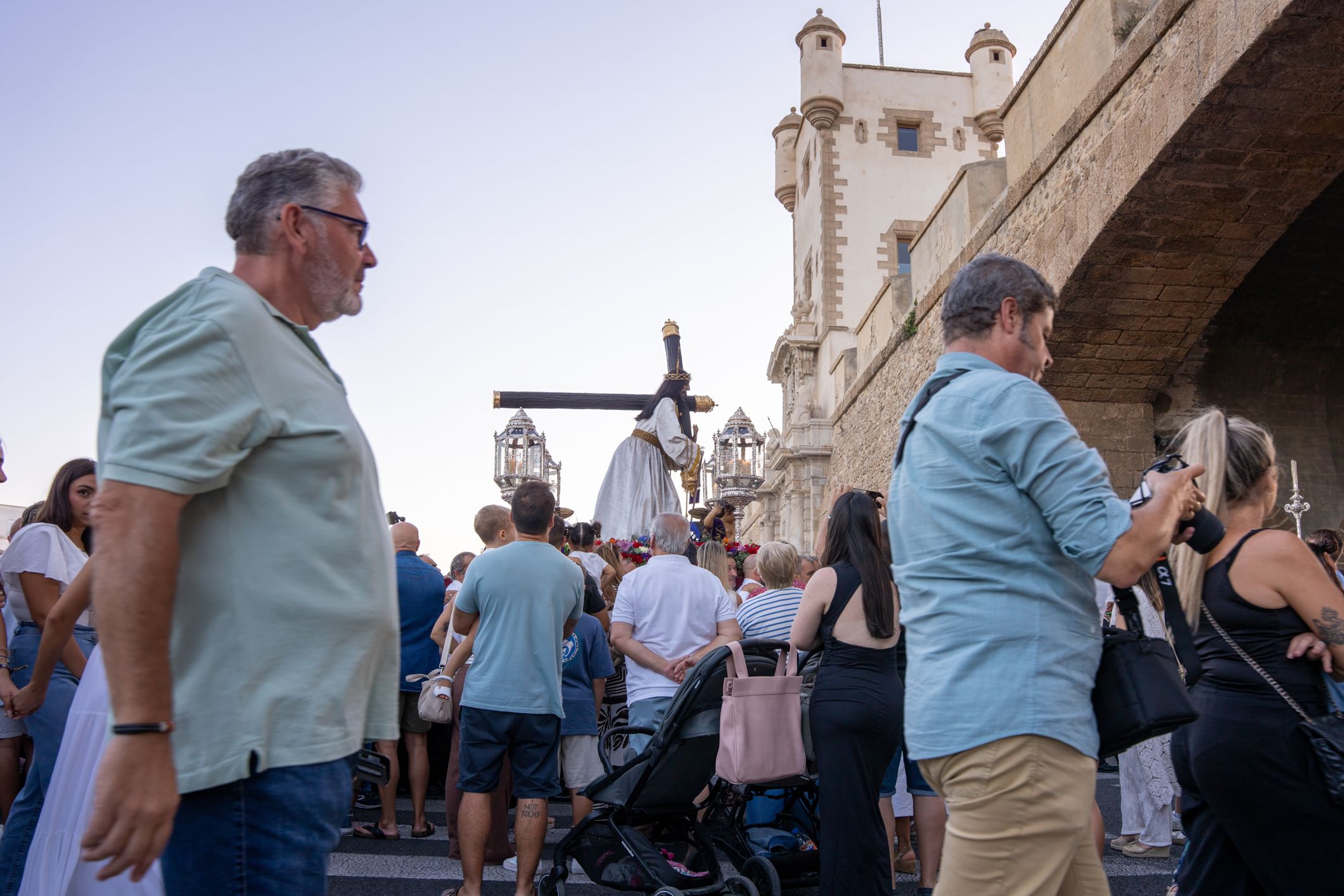 El Nazareno regresa a Santa María tras su peregrinación extramuros