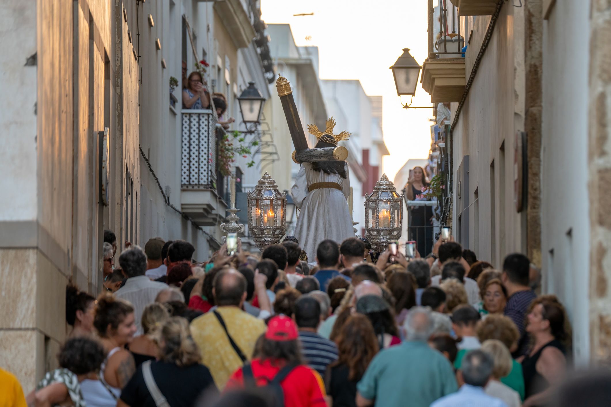 El Nazareno regresa a Santa María tras su peregrinación extramuros