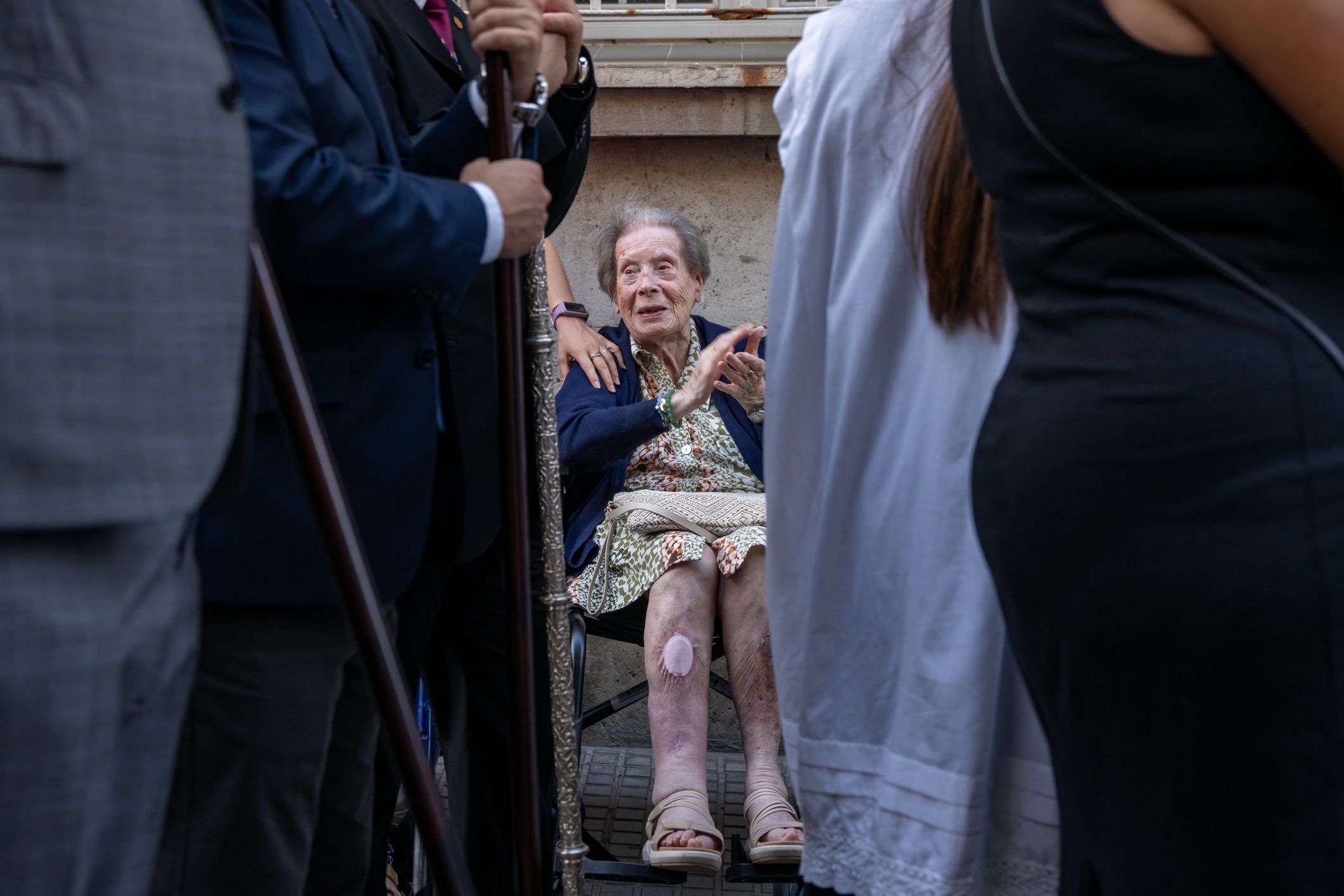 El Nazareno regresa a Santa María tras su peregrinación extramuros