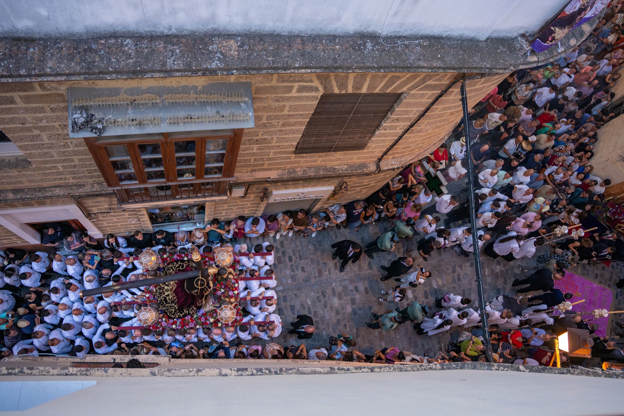 El Nazareno regresa a Santa María tras su peregrinación extramuros