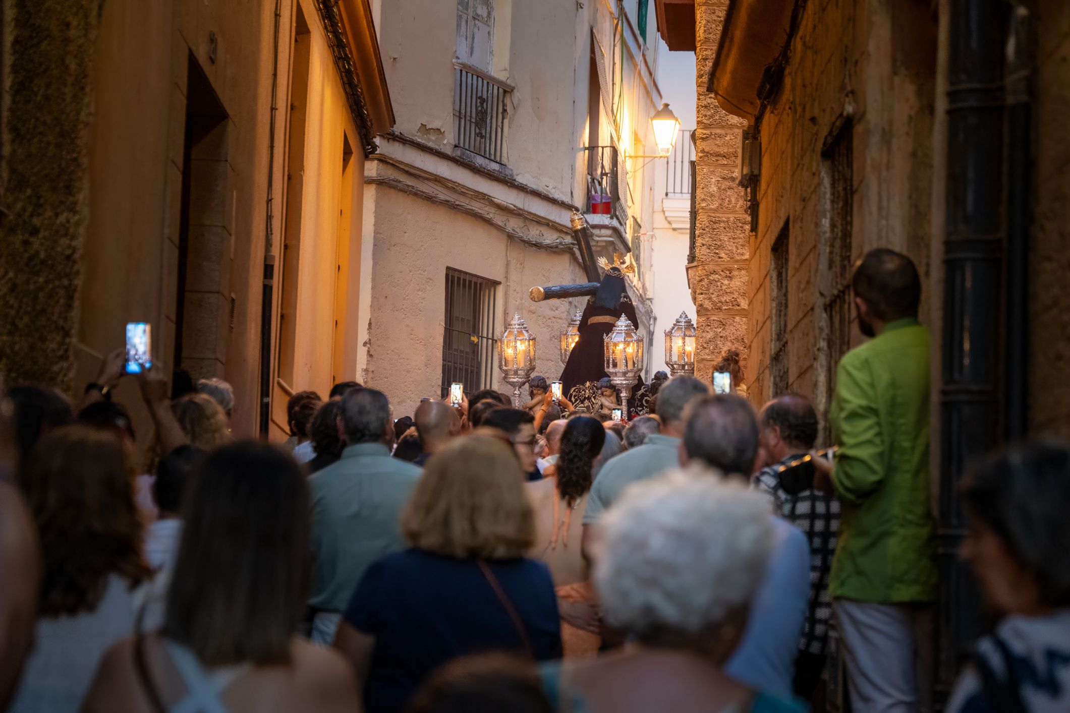 El Nazareno regresa a Santa María tras su peregrinación extramuros
