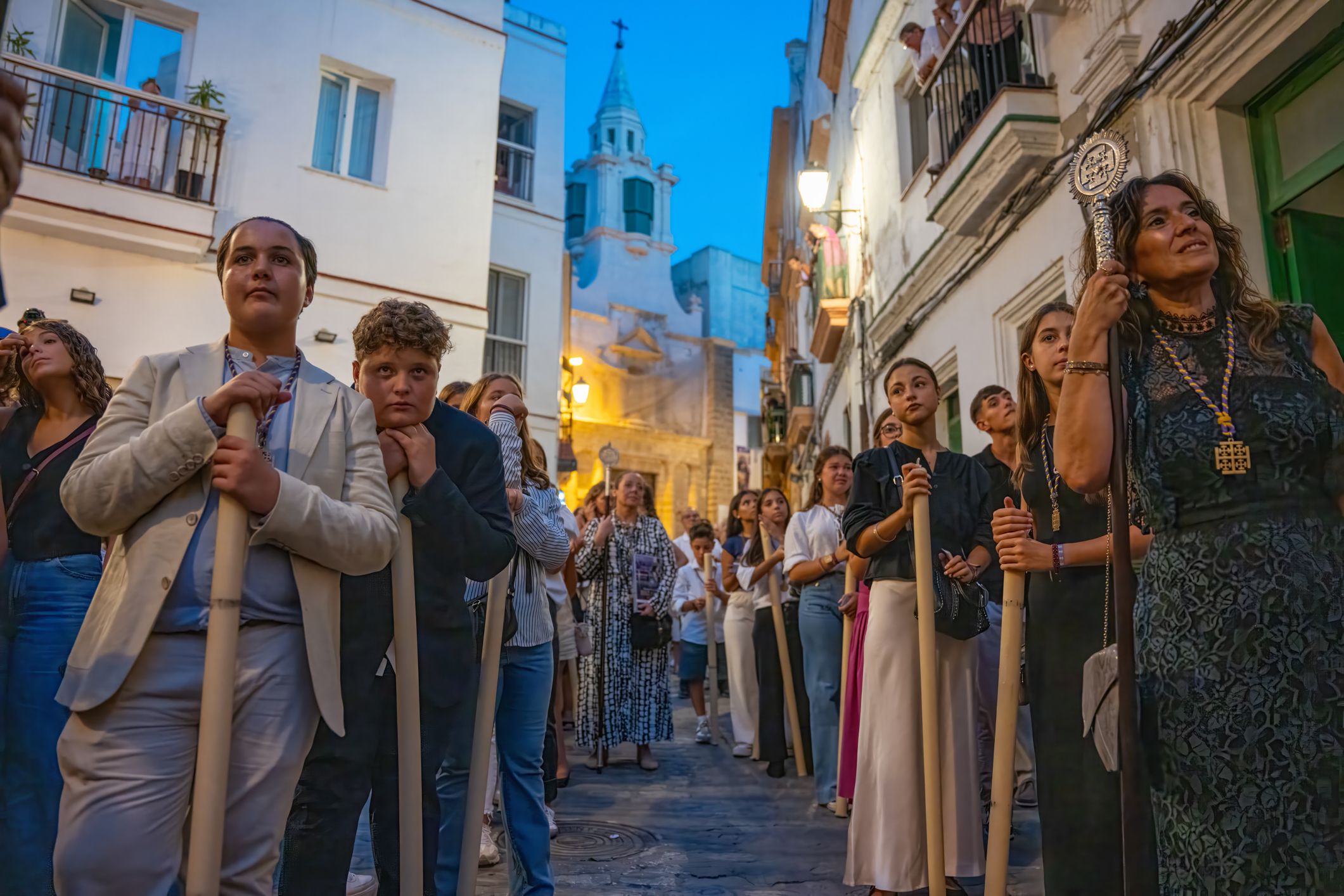 El Nazareno regresa a Santa María tras su peregrinación extramuros