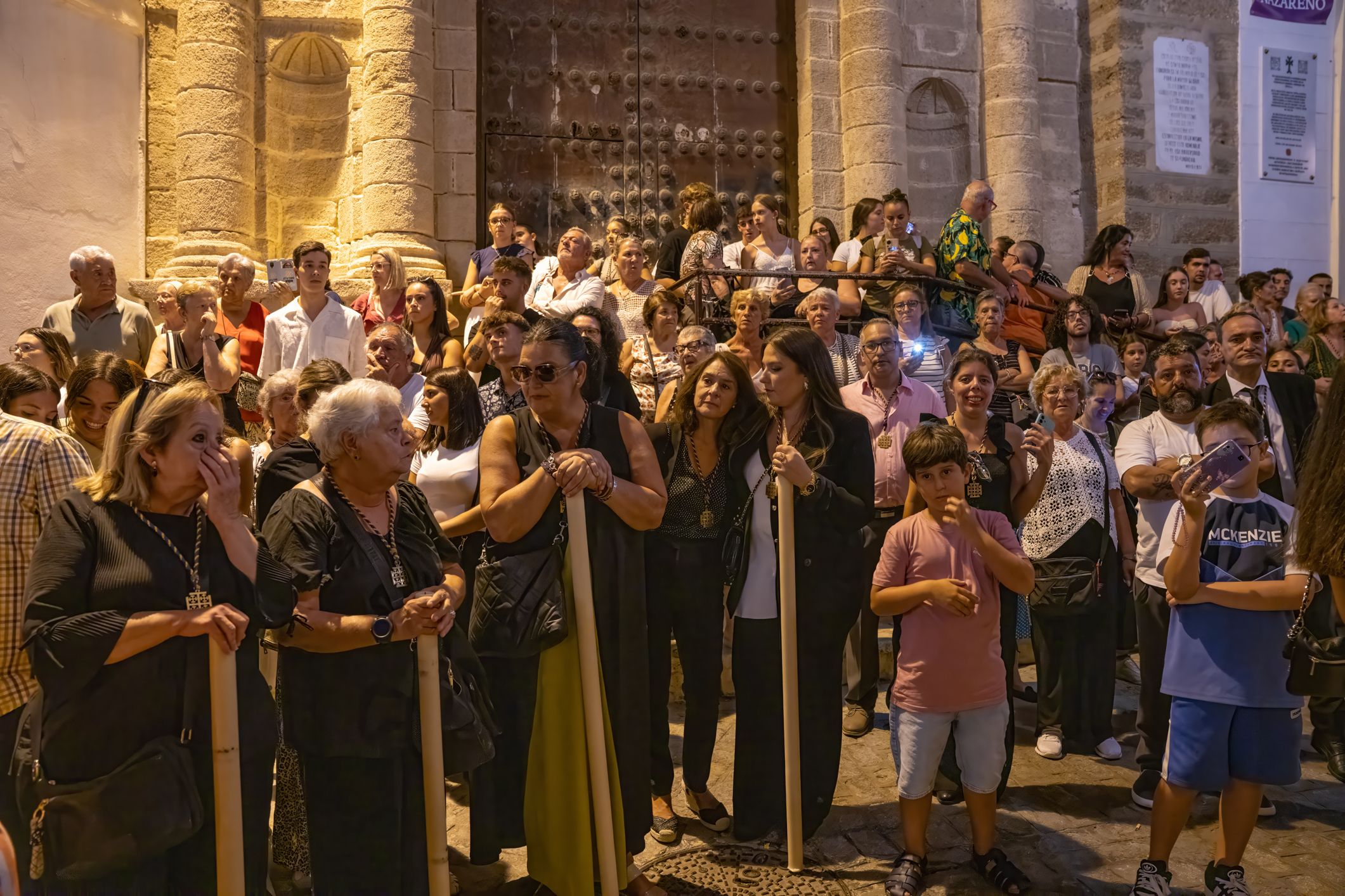 El Nazareno regresa a Santa María tras su peregrinación extramuros