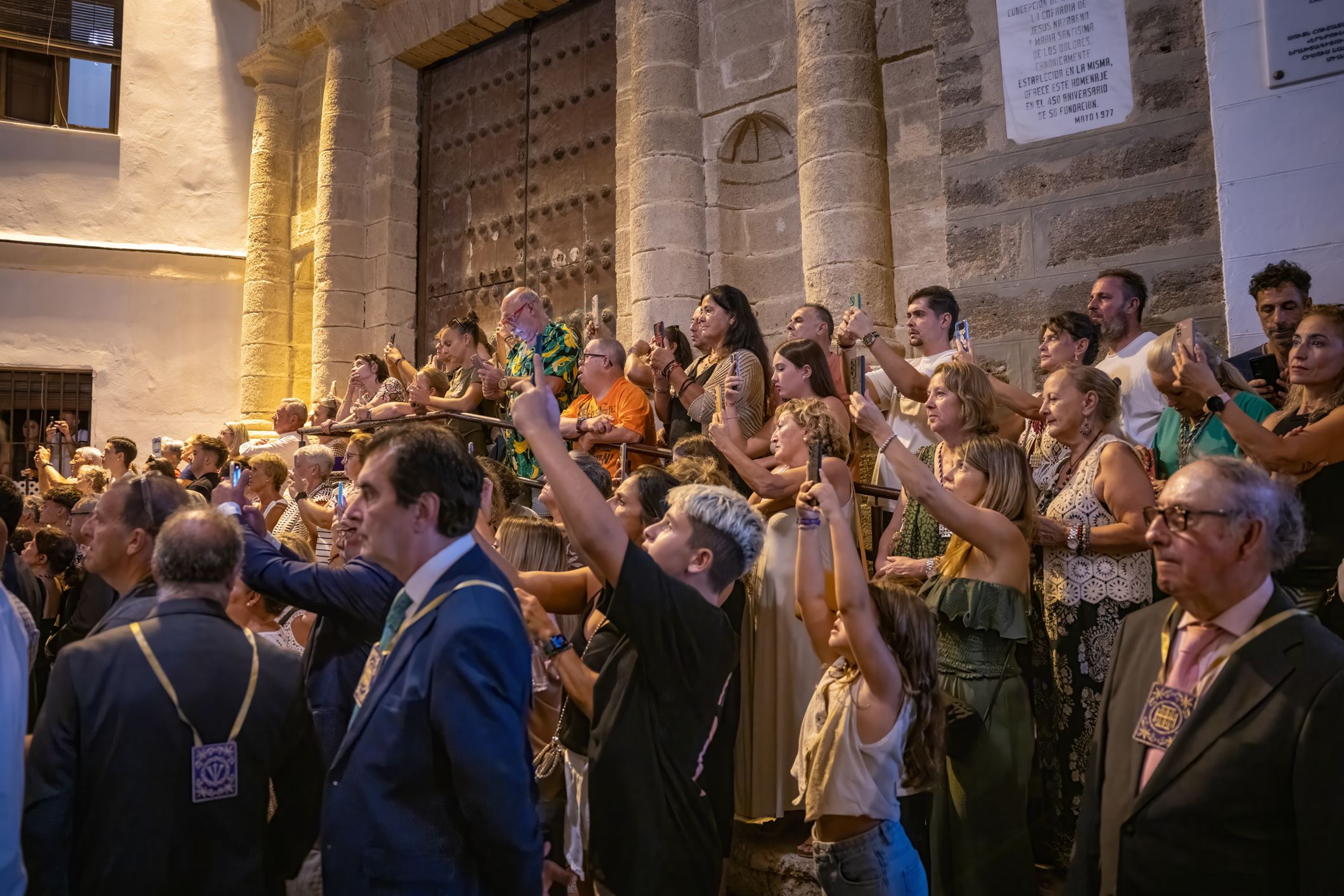 El Nazareno regresa a Santa María tras su peregrinación extramuros