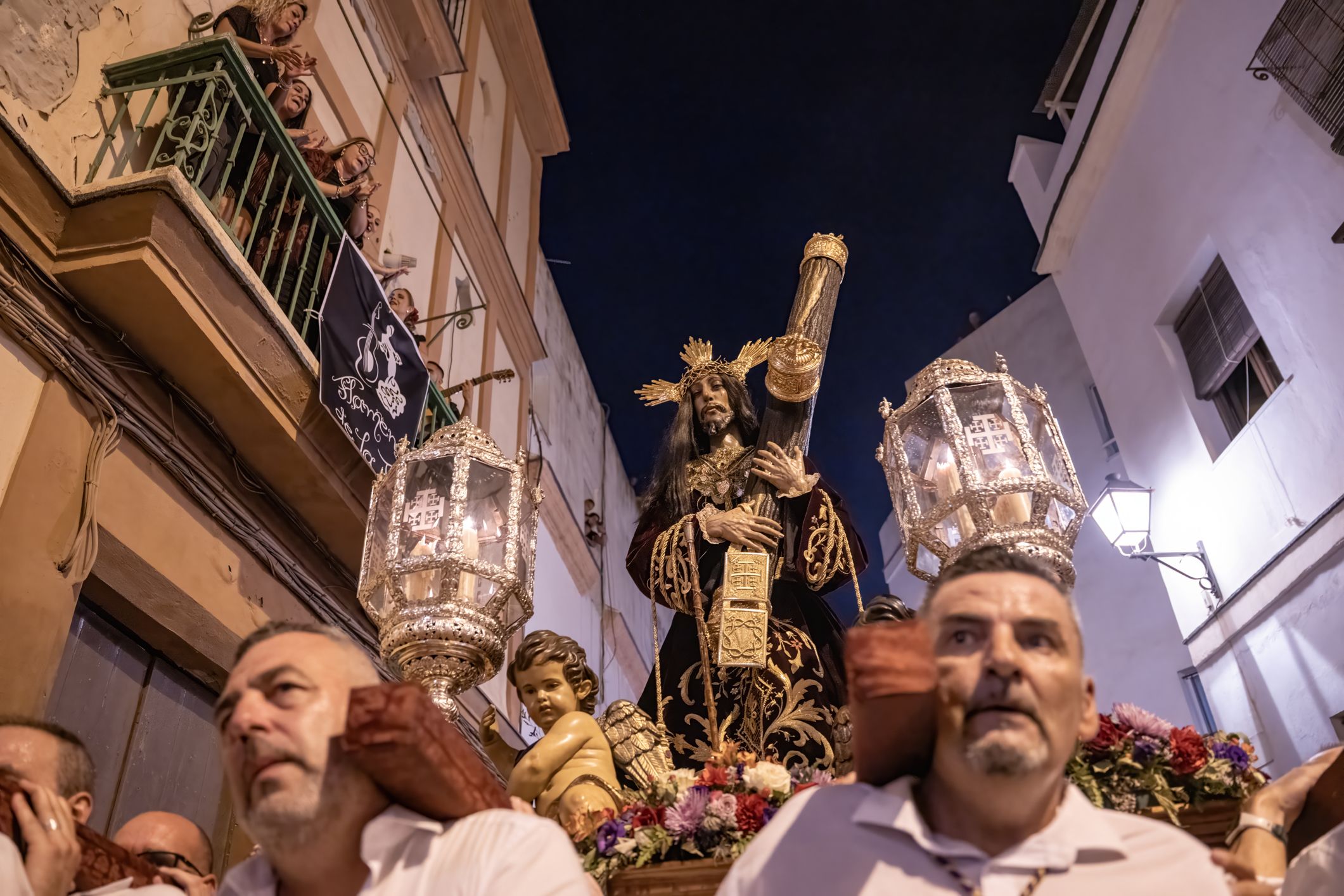 El Nazareno regresa a Santa María tras su peregrinación extramuros