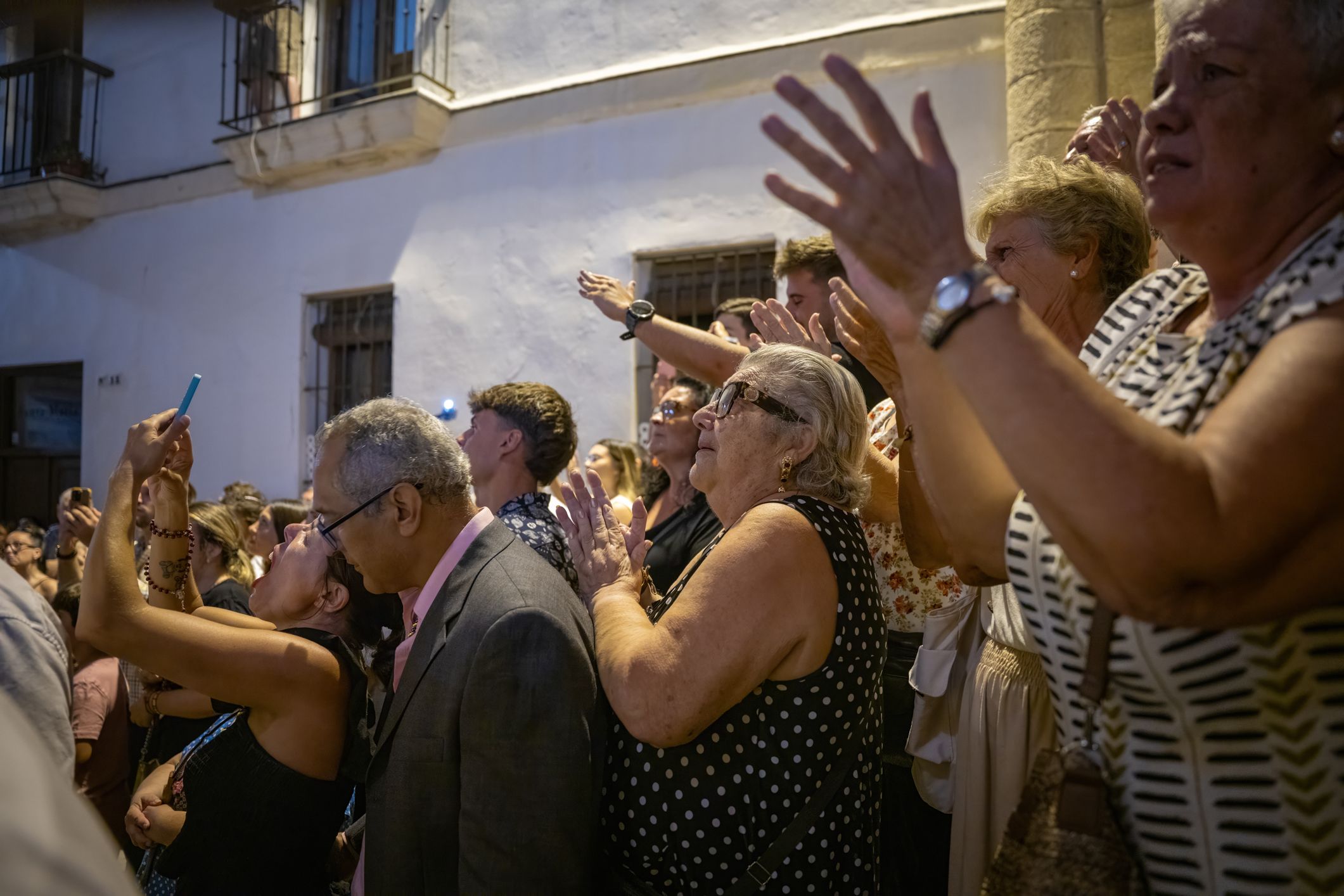 El Nazareno regresa a Santa María tras su peregrinación extramuros