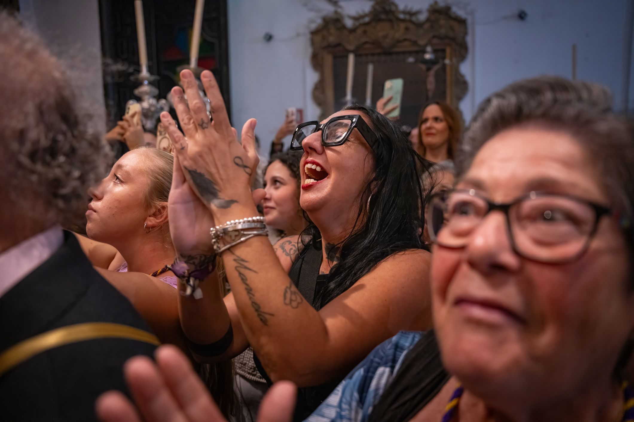 El cariño y el fervor de Cádiz hacia Jesús en el final de la peregrinación. 