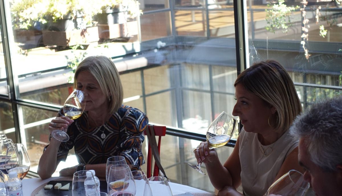 Pelayo y la alcaldesa de Haro.