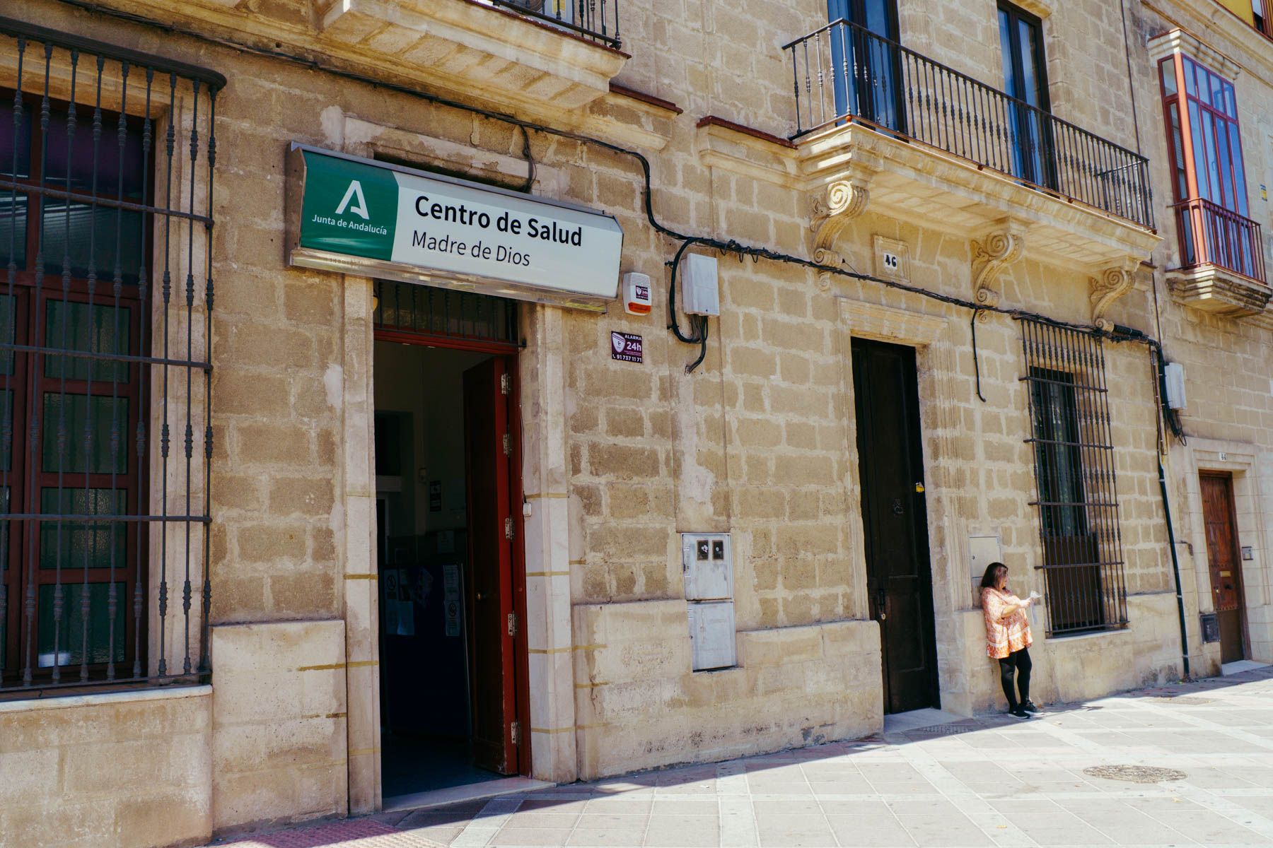 Un centro de salud en Andalucía.