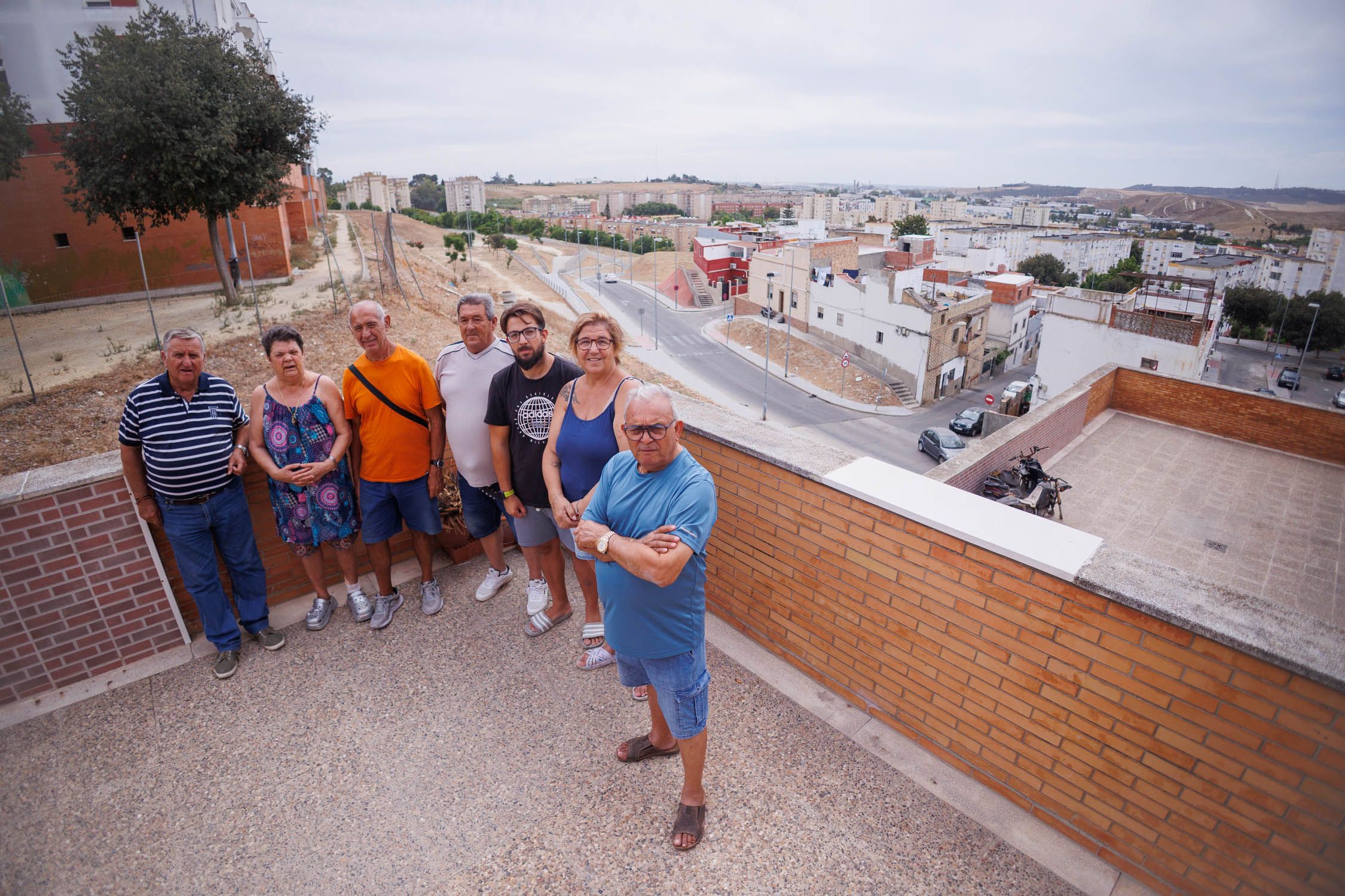 Vecinos en Estancia Barrera.