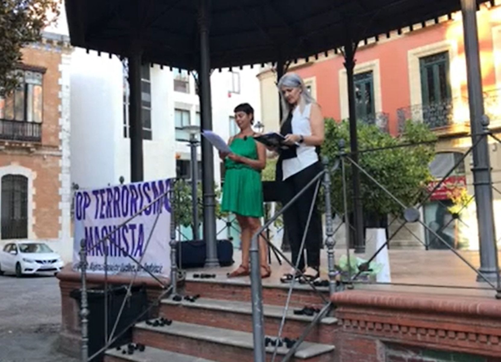 Lectura de microrrelatos feministas en Jerez.