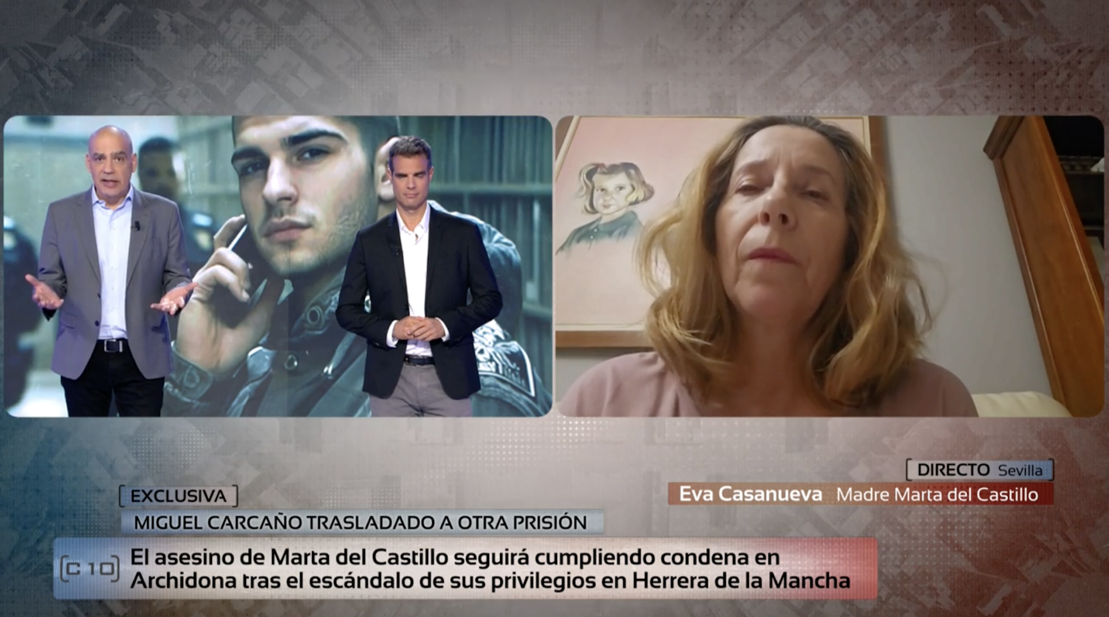 La madre de Marta del Castillo interviene en 'Código 10'.