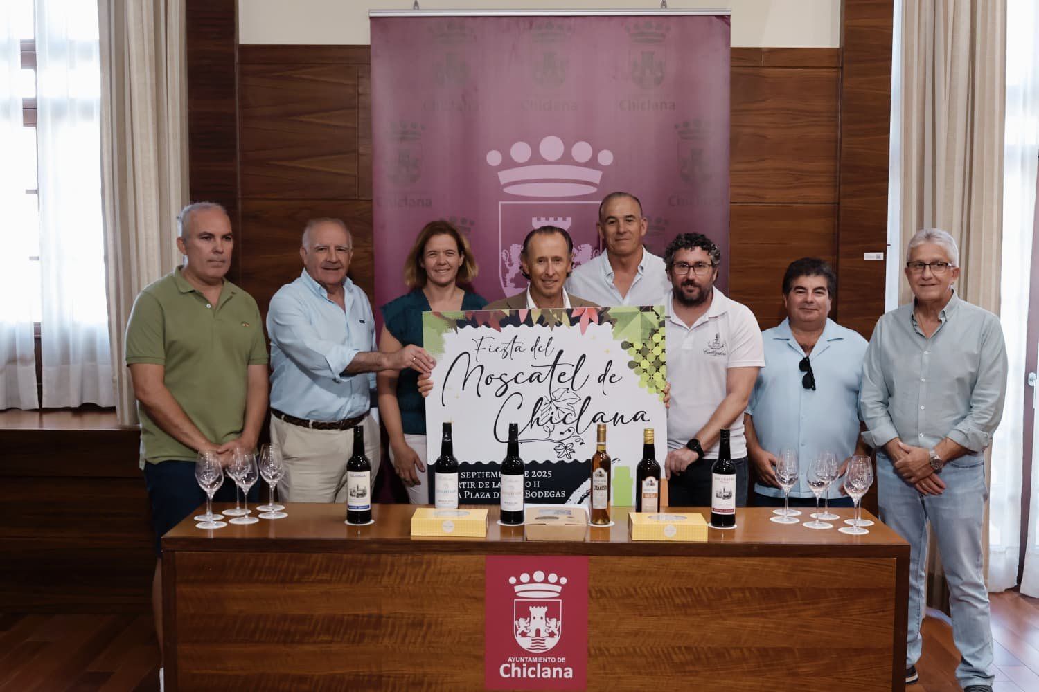 Presentación de la Fiesta del Moscatel de Chiclana.