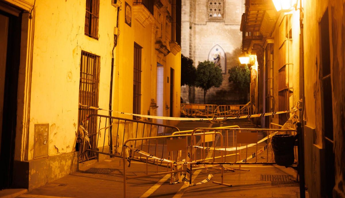 CALLE SAN MIGUEL CORTADA CASCOTES CAIDOS 1