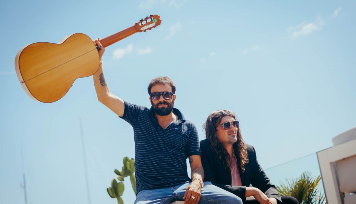 El Canijo de Jerez, con Íñigo Bregel, de Los Estanques, en Sevilla, esta semana.