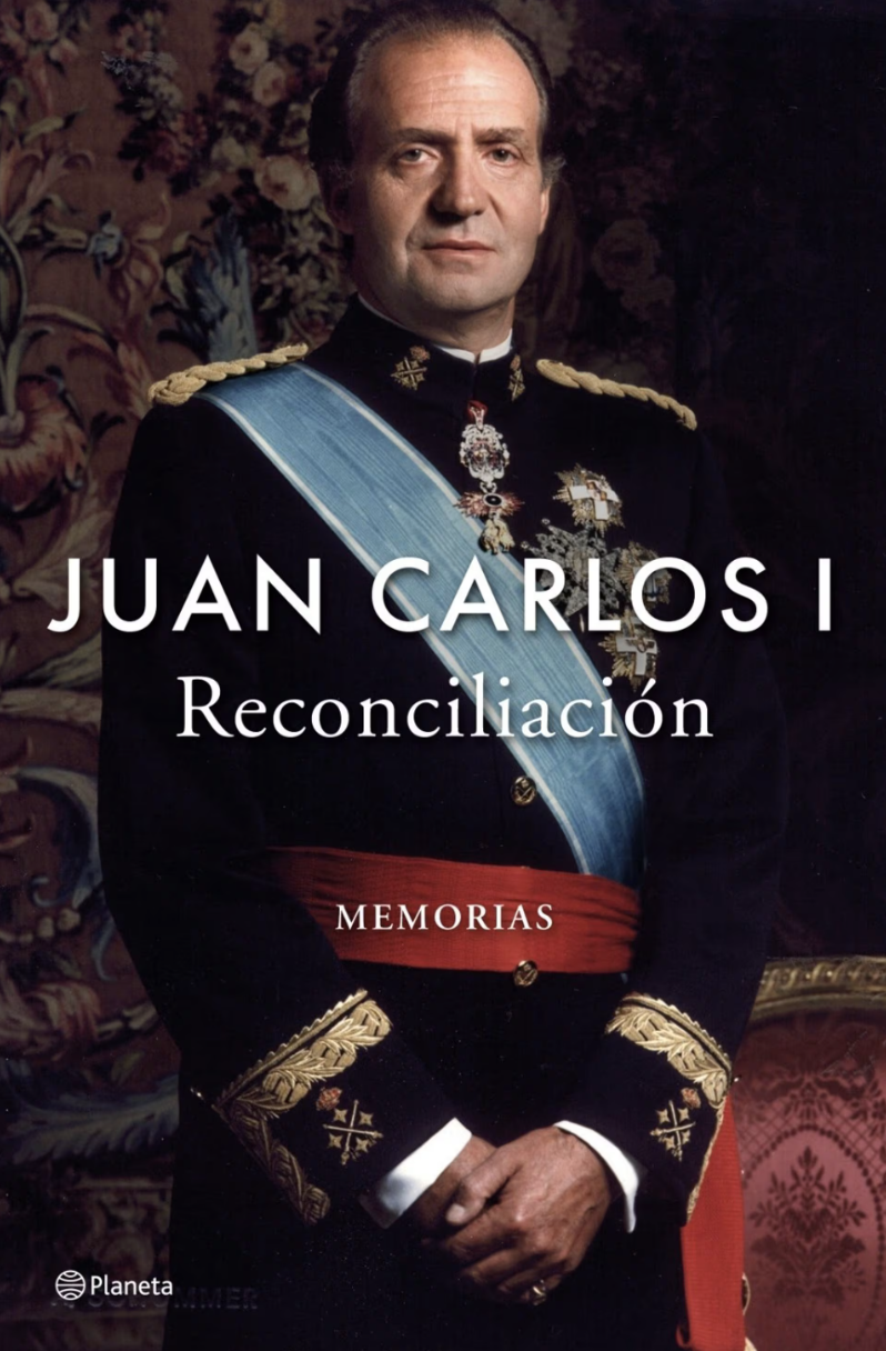 Portada de 'Reconciliación', las memorias de Juan Carlos I.