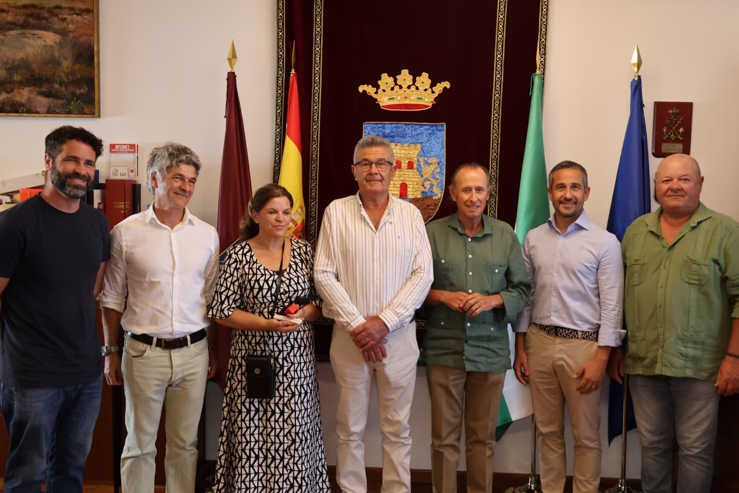 Jubilación de Manuel Fernández del Ayuntamiento de Chiclana.